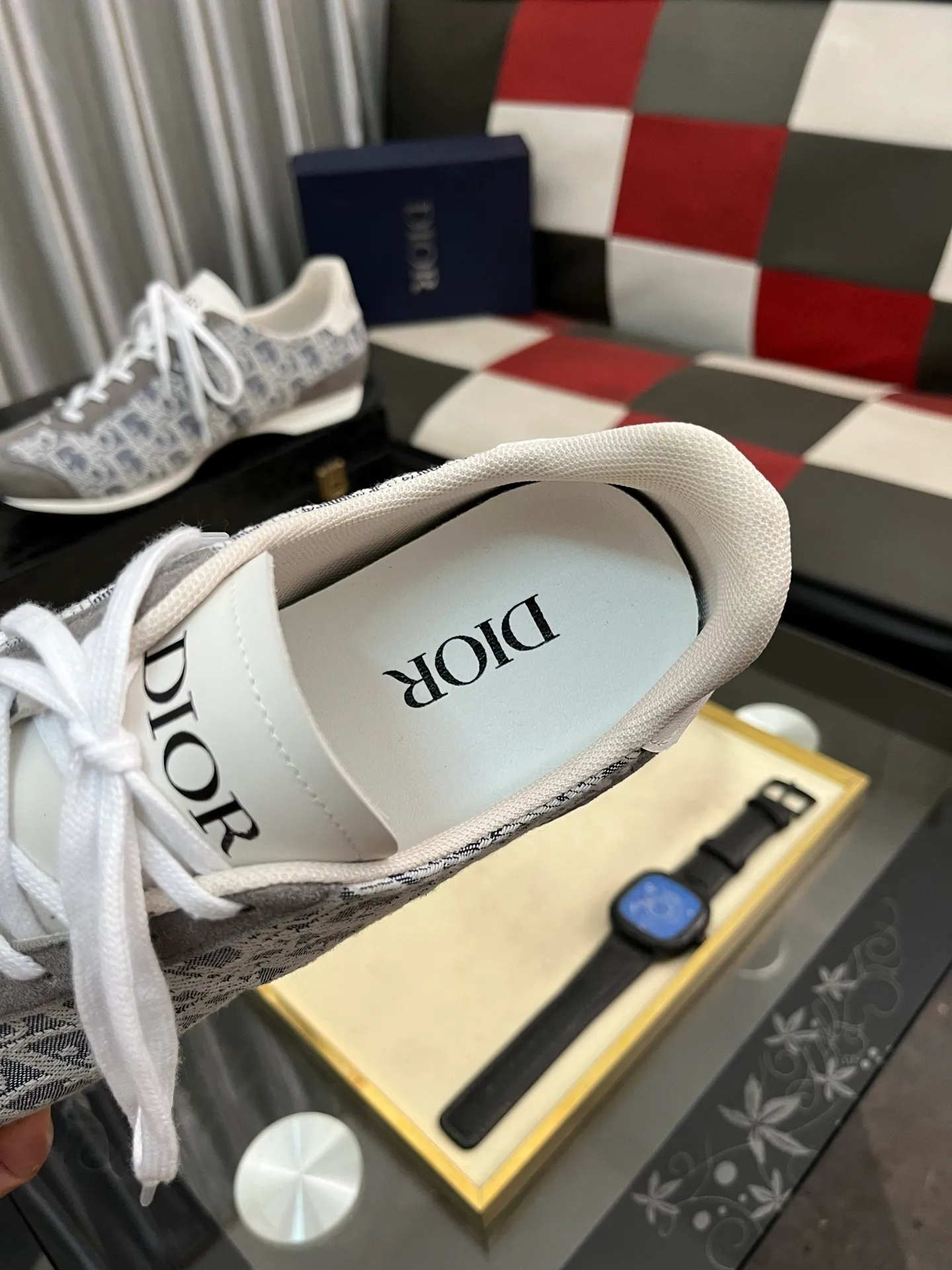 Men's shoes 💰420⌚️⌚️[Dior] Dior couple's style, new casual style launched in Hong Kong counters. Official website 1:1 production. Original Italian materials. Designed by European and American masters. Perfect shape to create counter quality. Solid color rubber wear-resistant outsole and classic dazzling head! Super versatile and very comfortable. High-end without losing taste, fashionable and novel! ! Absolute focus! Code number: 36-448️⃣Colors available